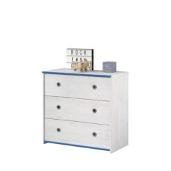 Kinderkamerset Smoozy | Kajuitbed, Bureau, Commode, Nachtkastje, Kledingkast | Wit -Kinderkamer Meubelen SMOOZY 2223 CO3T G D 20191119000244 9ea5