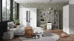 Eenpersoonsbed Soma 90x200 -Kinderkamer Meubelen SOMA jeugdkamer chambre de jeunes 593e