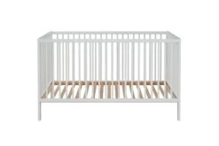 Babybed Universal | Drie Uitneembare Spijlen | 144 X 78 X 84 Cm | Wit -Kinderkamer Meubelen Universal Babybett BZ 1101 620 01 frontal Freisteller 20220530 dd32 scaled