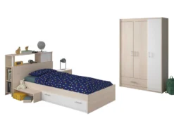 Kledingkast Charly 3 Deuren -Kinderkamer Meubelen charly 2498 LITM ENVI CH1T A3PX CYCLO G e61e